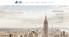Desktop Screenshot of lpsfinancial.com