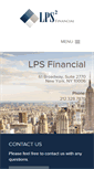 Mobile Screenshot of lpsfinancial.com